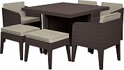   Keter Columbia dining set (7 )